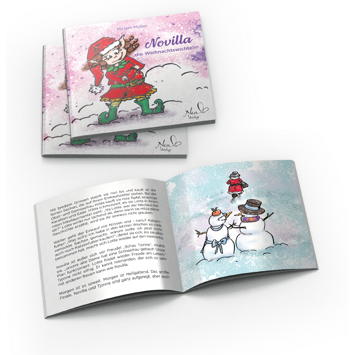 Novilla, die Weihnachtswichtelin