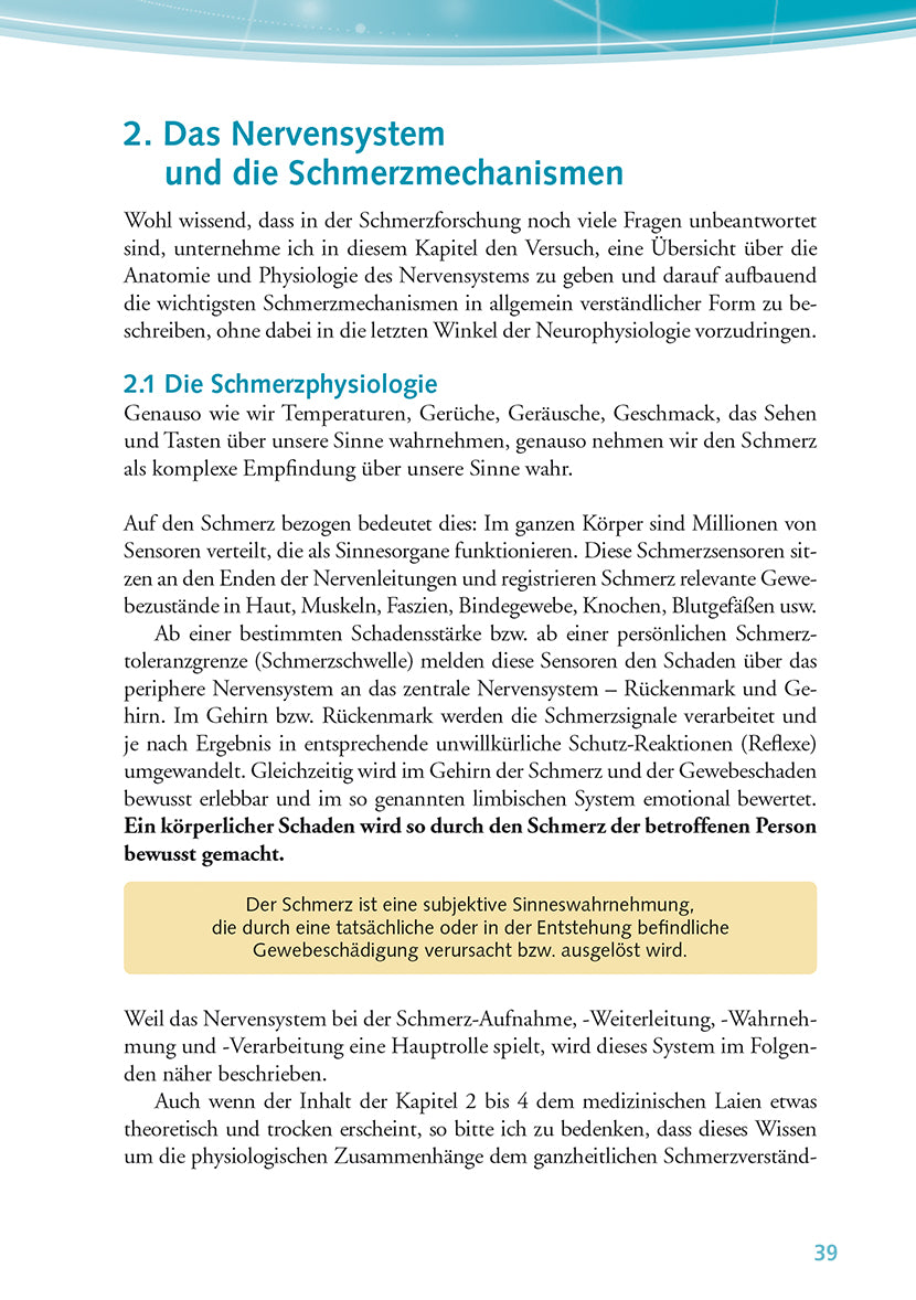 Schmerzfrei – natürlich geht's